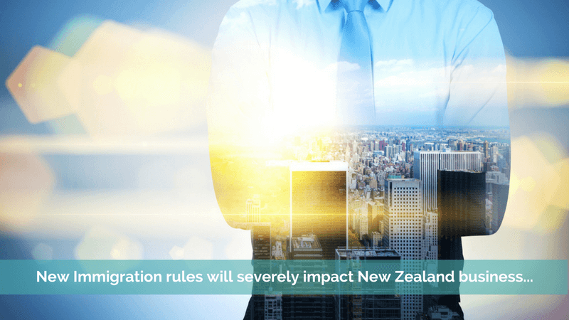 New Immigration rules will severely impact New Zealand business