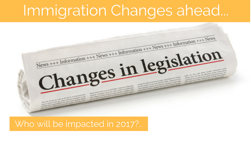 Immigration changes in NZ for 2017